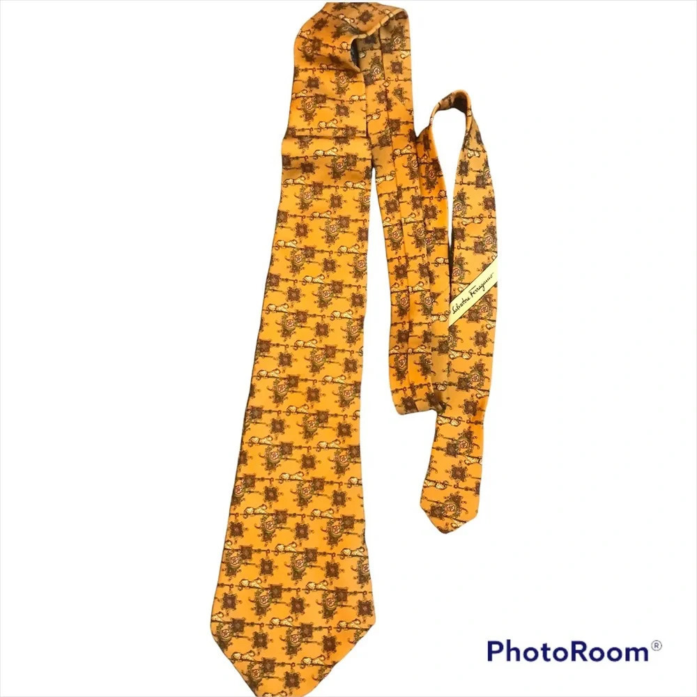 Salvatore Ferragamo Leopard Tie